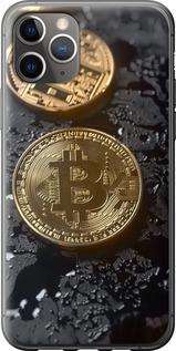 Чехол на iPhone 11 Pro Max Вулканический Bitcoin