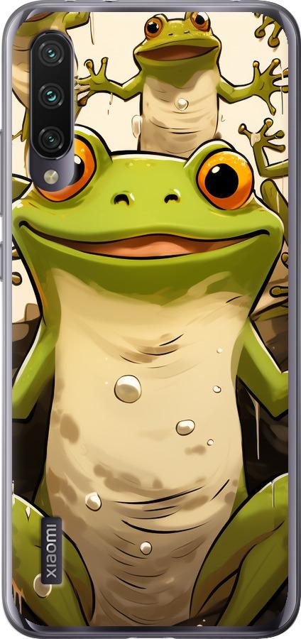 Чехол на Xiaomi Mi A3 Веселая жаба