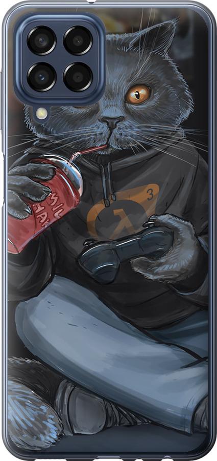 Чехол на Samsung Galaxy M33 M336B gamer cat