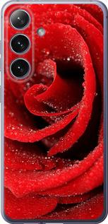 Чехол на Samsung Galaxy S24 Plus Красная роза