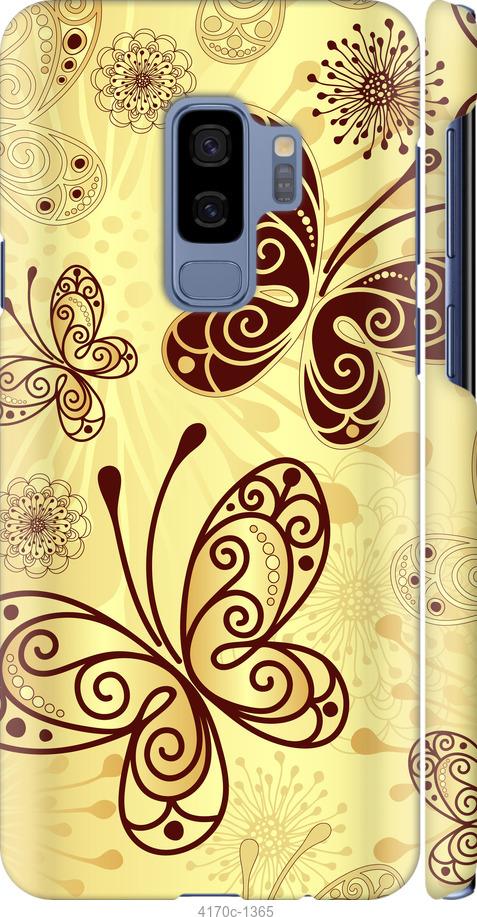 Чехол на Samsung Galaxy S9 Plus Красивые бабочки