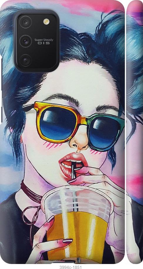 Чехол на Samsung Galaxy S10 Lite 2020 Арт-девушка в очках