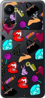 Чехол на Xiaomi Redmi 13C stickers