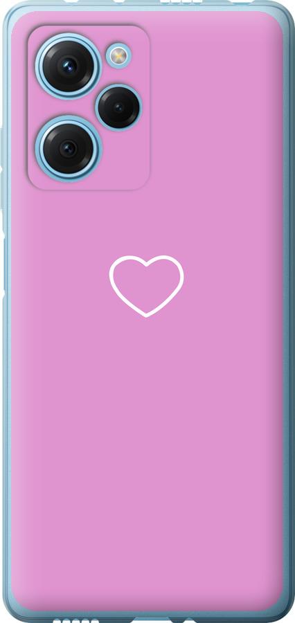 Чехол на Xiaomi Poco X5 Pro 5G Сердце 2