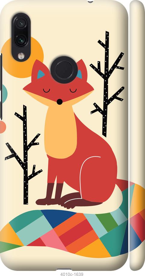 Чехол на Xiaomi Redmi Note 7 Rainbow fox