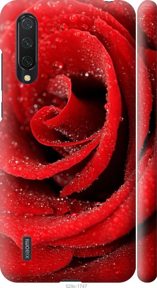 Чехол на Xiaomi Mi 9 Lite Красная роза