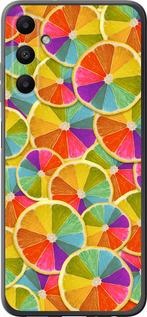 Чехол на Samsung Galaxy A05s Разноцветные дольки лимона