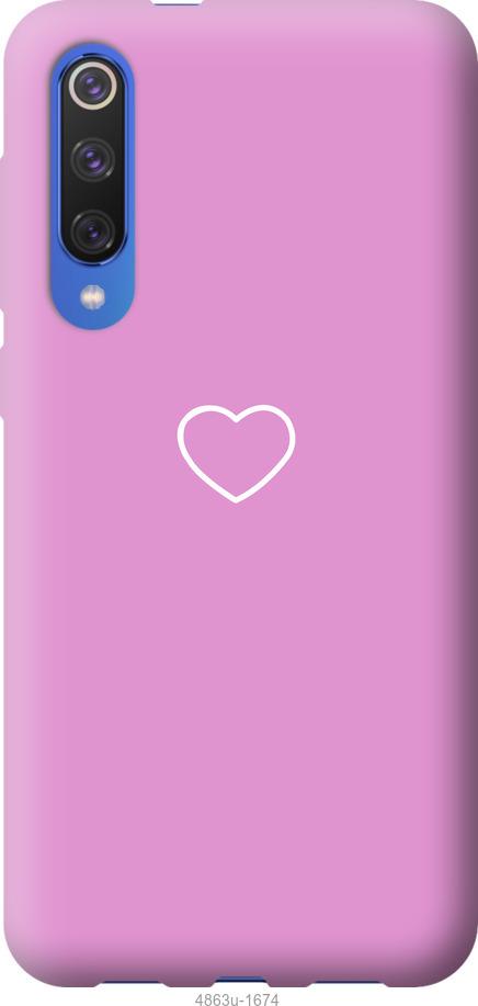 Чехол на Xiaomi Mi 9 SE Сердце 2