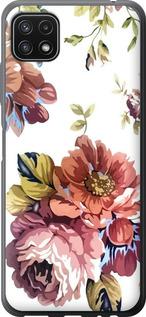 Чехол на Samsung Galaxy A22 5G A226B Vintage flowers