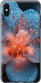 Чехол на iPhone XS Max Роса на цветке