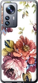 Чехол на Xiaomi 12 Pro Vintage flowers