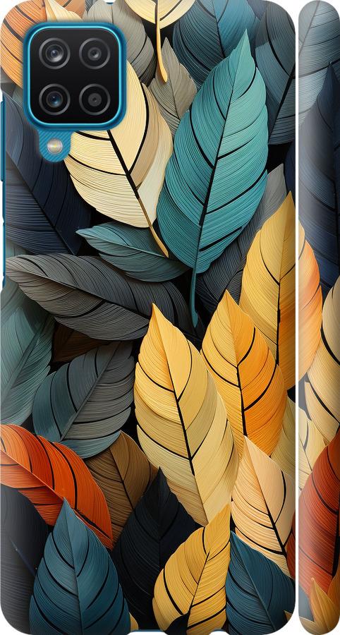 Чехол на Samsung Galaxy A12 A125F Кольорове листя