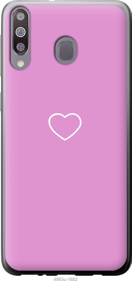 Чехол на Samsung Galaxy M30 Сердце 2