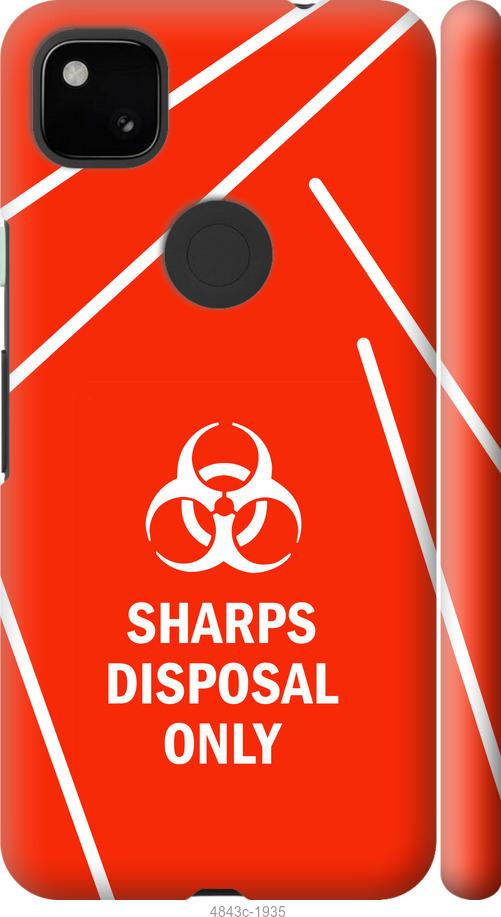 Чехол на Google Pixel 4A biohazard 27