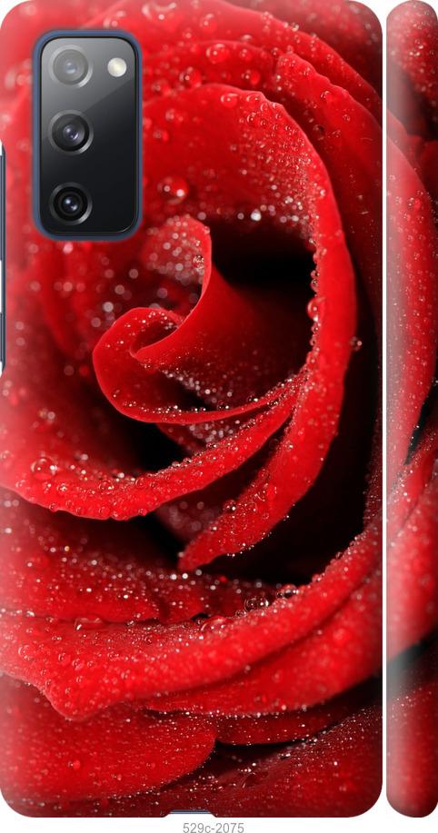 Чехол на Samsung Galaxy S20 FE G780F Красная роза