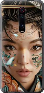 Чехол на Xiaomi Redmi K20 Взгляд души самурая