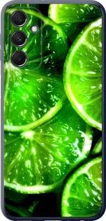 Чехол на Samsung Galaxy M34 5G Зелёные дольки лимона