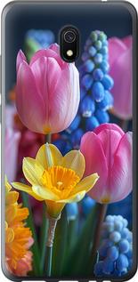 Чехол на Xiaomi Redmi 8A Весенние цветы