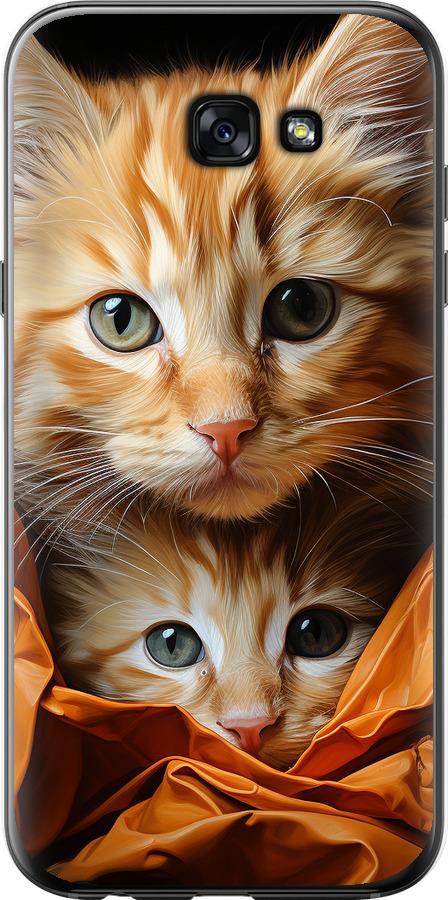 Чехол на Samsung Galaxy A7 (2017) Котики 2