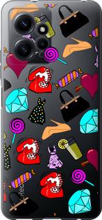 Чехол на Xiaomi Redmi Note 12 4G stickers