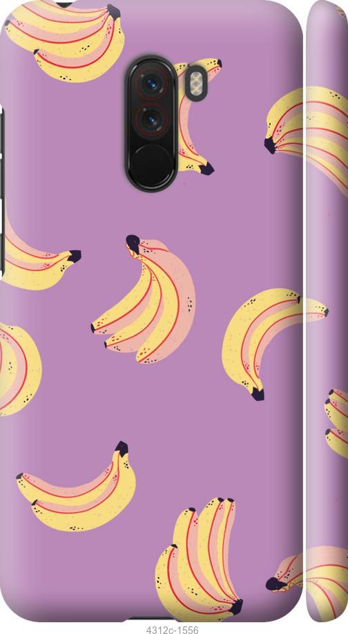 Чехол на Xiaomi Pocophone F1 Бананы