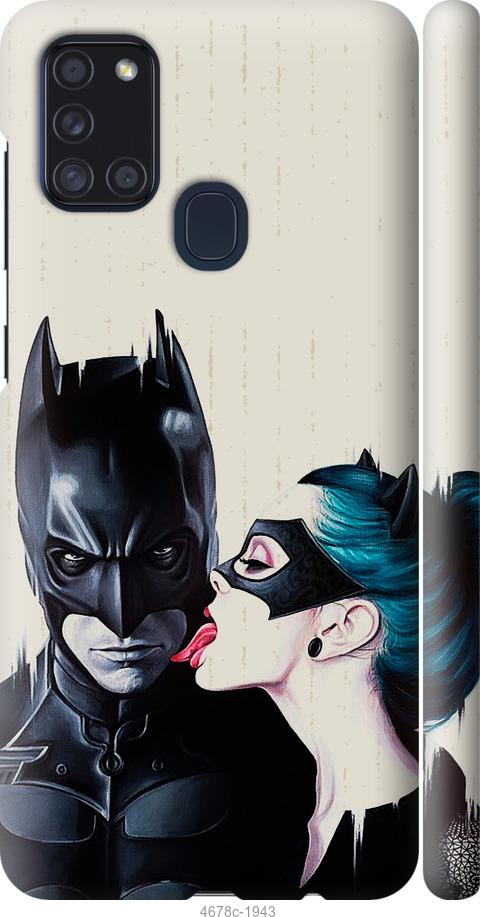 Чехол на Samsung Galaxy A21s A217F Бэтмен