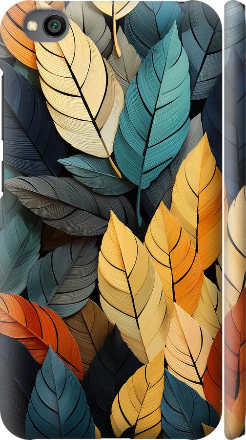 Чехол на Xiaomi Redmi Go Кольорове листя