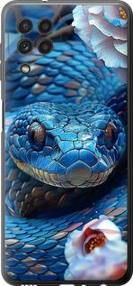 Чехол на Samsung Galaxy A22 A225F Blue Snake