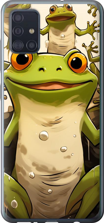 Чехол на Samsung Galaxy A51 2020 A515F Веселая жаба