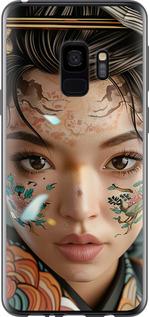 Чехол на Samsung Galaxy S9 Взгляд души самурая