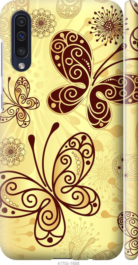 Чехол на Samsung Galaxy A50 2019 A505F Красивые бабочки