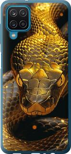Чехол на Samsung Galaxy A12 A125F Golden snake