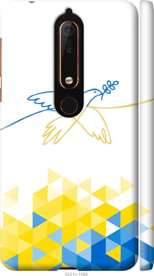 Чехол на Nokia 6.1 Птица мира