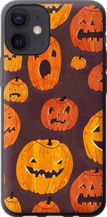 Чехол на iPhone 12 Mini Тыквы на Хеллоуин