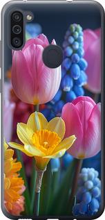 Чехол на Samsung Galaxy M11 M115F Весенние цветы