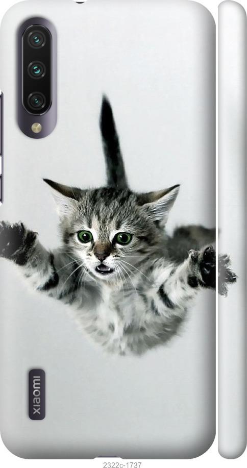Чехол на Xiaomi Mi A3 Летящий котёнок