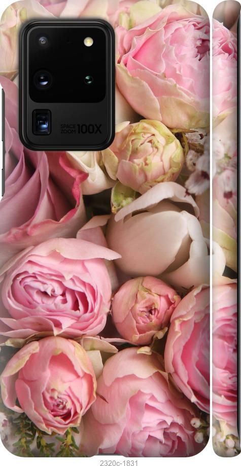 Чехол на Samsung Galaxy S20 Ultra Розы v2