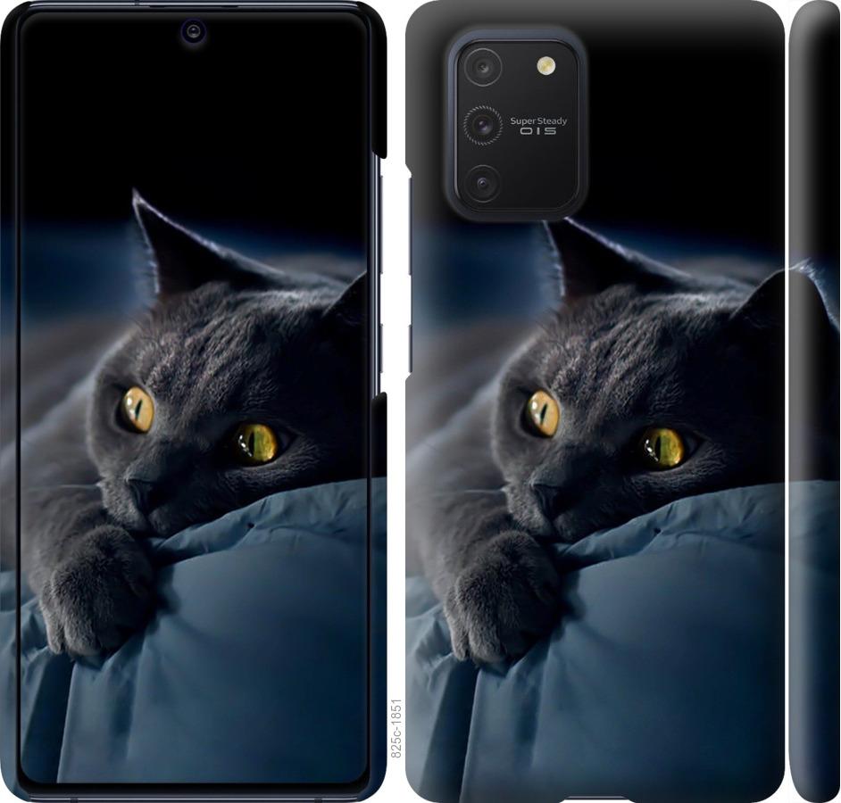 Чехол на Samsung Galaxy S10 Lite 2020 Дымчатый кот