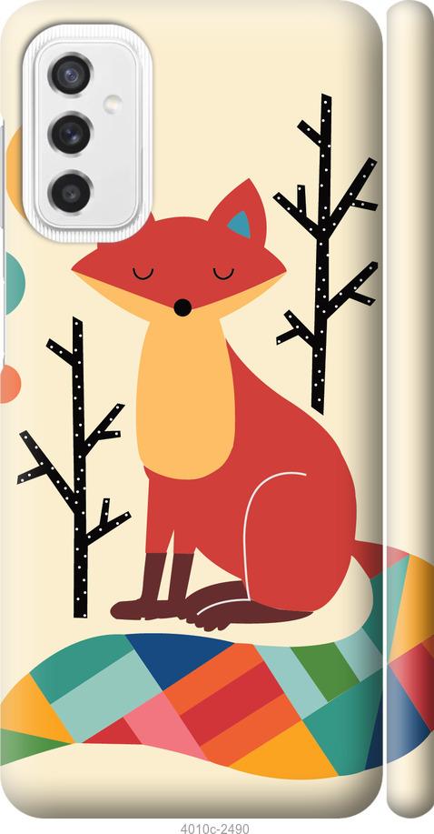 Чехол на Samsung Galaxy M52 M526B Rainbow fox