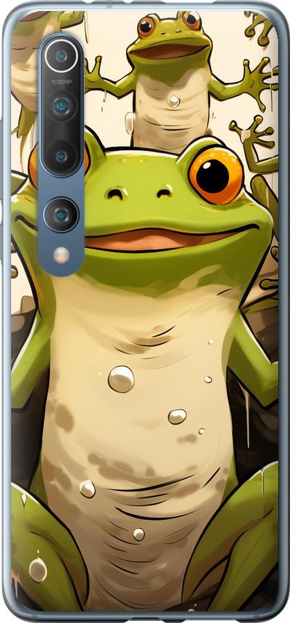 Чехол на Xiaomi Mi 10 Pro Веселая жаба