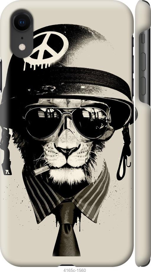 Чехол на iPhone XR tattoo soldier