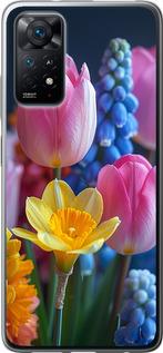 Чехол на Xiaomi Redmi Note 11 Весенние цветы