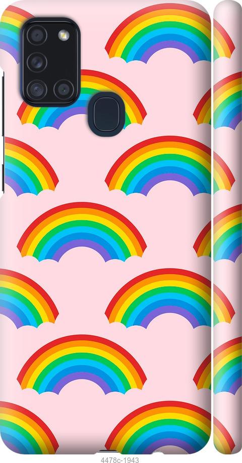 Чехол на Samsung Galaxy A21s A217F Rainbows