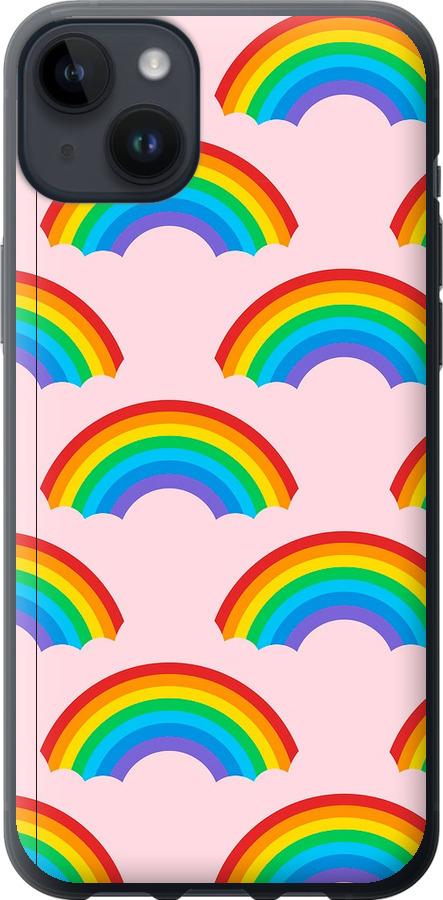 Чехол на iPhone 14 Plus Rainbows