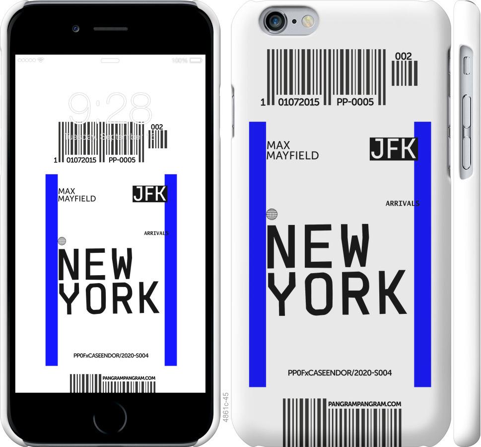 Чехол на iPhone 6s New York