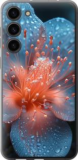 Чехол на Samsung Galaxy S23 Plus Роса на цветке