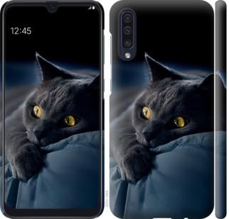 Чехол на Samsung Galaxy A50 2019 A505F Дымчатый кот