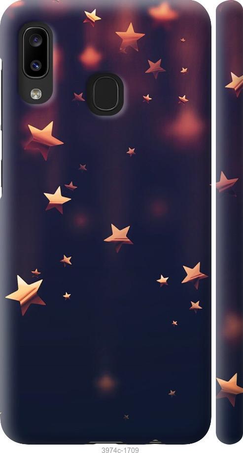 Чехол на Samsung Galaxy A20e A202F Падающие звезды