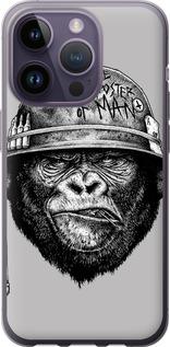 Чехол на iPhone 14 Pro military monkey