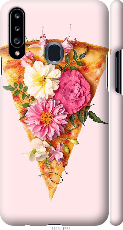 Чехол на Samsung Galaxy A20s A207F pizza